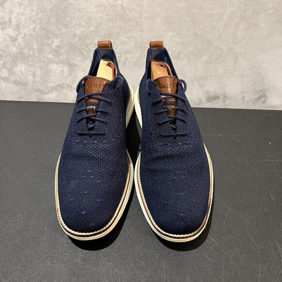Cole Haan Original Grand Wingtip Oxford Men\'s 10.5 M Blue C27960 Shoes main image 9